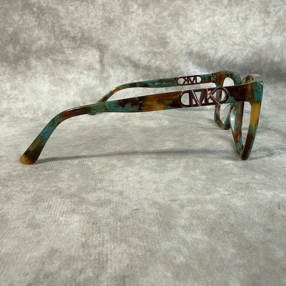 Michael Kors MK 4119U nassau teal graphic tortoise 4000 Eyeglasses Frames Only